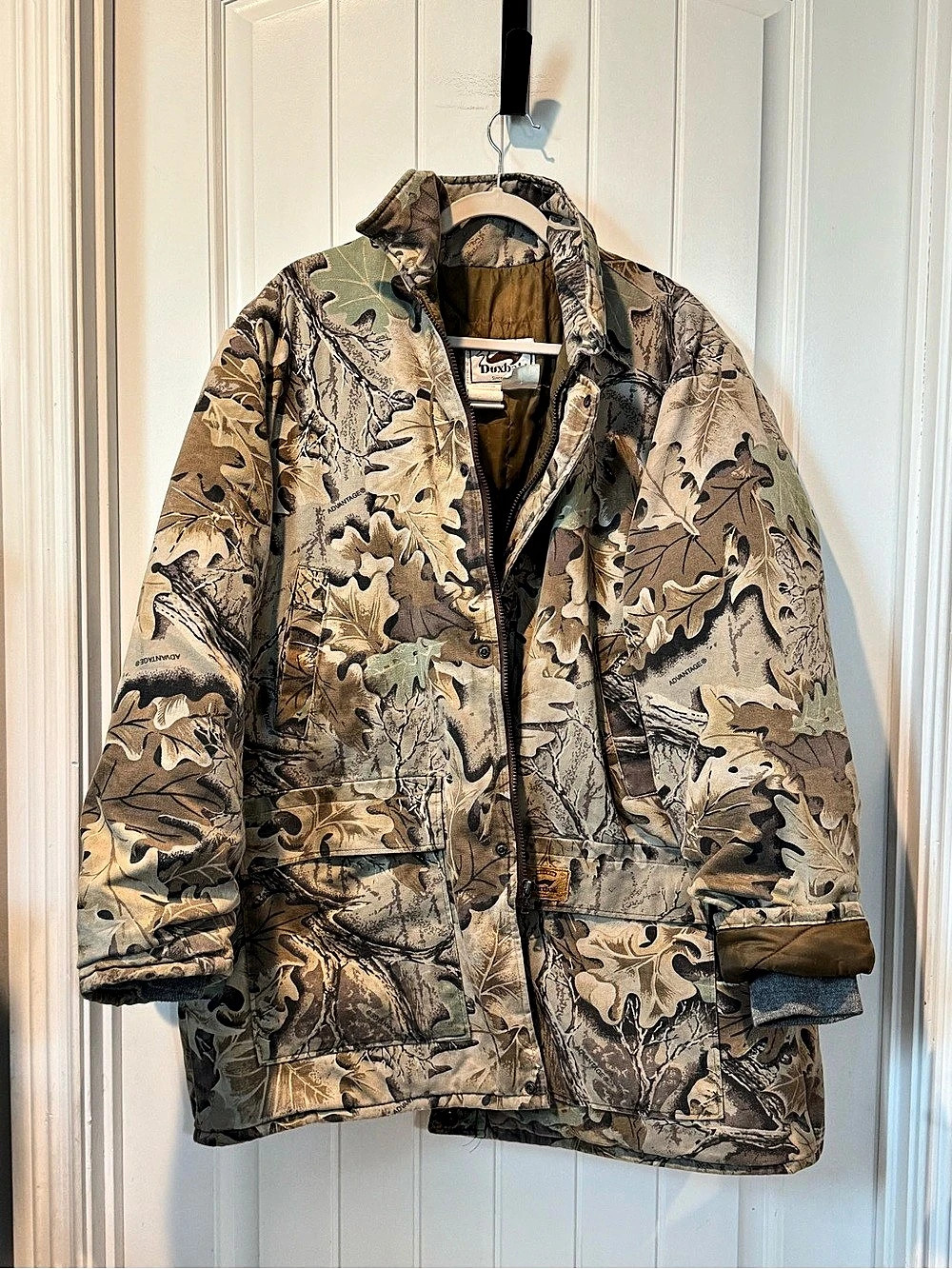 Vintage Duxbak Men's Camo Insulated Hunting Jacket Size 2X